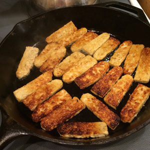 Fried Tempeh